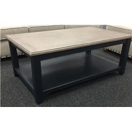 Navy Cocktail Table